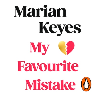 My Favourite Mistake – omslag til lydbogen af Marian Keyes