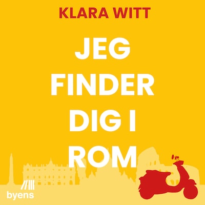 Jeg finder dig i Rom – omslag til lydbogen af Klara Witt