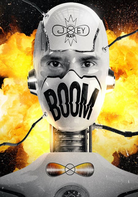 Boom – omslag til lydbogen af Joey Bar