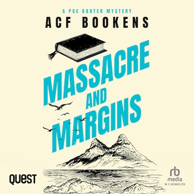 Massacre and Margins – omslag til lydbogen af ACF Bookens