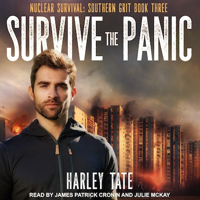 Survive the Panic – omslag til lydbogen af Harley Tate