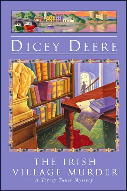 The Irish Village Murder – omslag til lydbogen af Dicey Deere