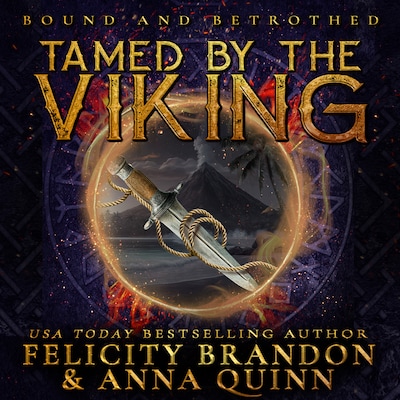 Tamed by the Viking – omslag til lydbogen af Anna Quinn, Felicity Brandon
