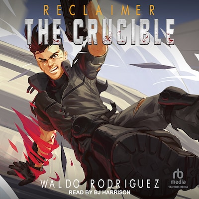 The Crucible – omslag til lydbogen af Waldo Rodriguez