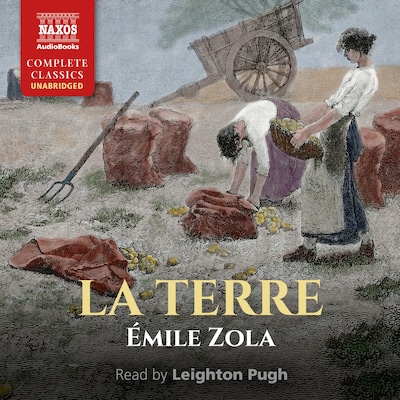 La Terre – omslag til lydbogen af Émile Zola