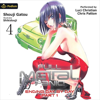 Full Metal Panic! Volume 4 – omslag til lydbogen af Shouji Gatou
