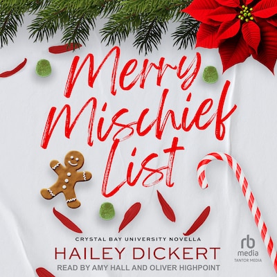 Merry Mischief List – omslag til lydbogen af Hailey Dickert