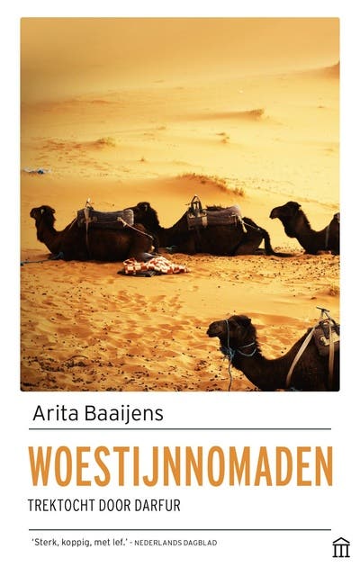 Woestijnnomaden: Trektocht door Darfur – omslag van het luisterboek van Arita Baaijens
