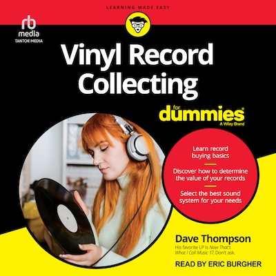 Vinyl Record Collecting For Dummies – omslag til lydbogen af Dave Thompson