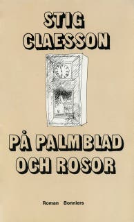 På palmblad och rosor – omslag till ljudboken av Stig Claesson