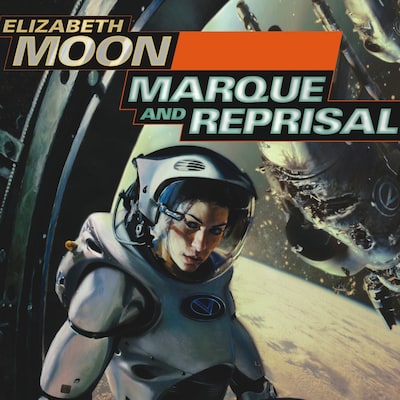 Marque and Reprisal – omslag til lydbogen af Elizabeth Moon