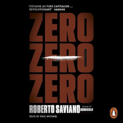 Zero Zero Zero – omslag til lydbogen af Roberto Saviano