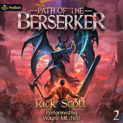 Path of the Berserker 2: A Daopocalypse Progression Fantasy – omslag til lydbogen af Rick Scott