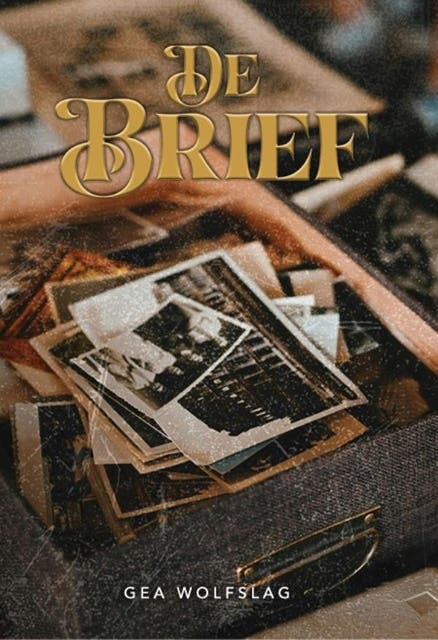 De brief – omslag van het luisterboek van Gea Wolfslag