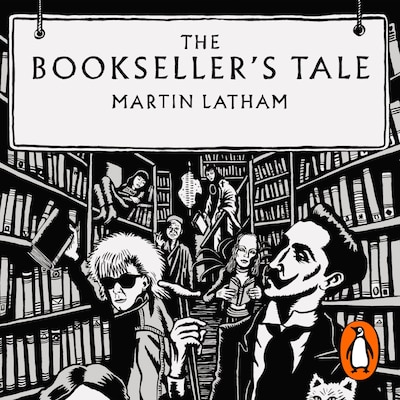 The Bookseller's Tale – omslag til lydbogen af Martin Latham