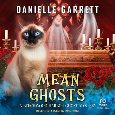 Mean Ghosts – omslag til lydbogen af Danielle Garrett