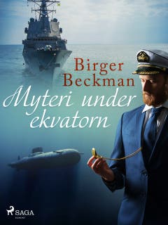 Myteri under ekvatorn – omslag till ljudboken av Birger Beckman