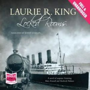 Locked Rooms – okładka audiobooka, autor Laurie R. King