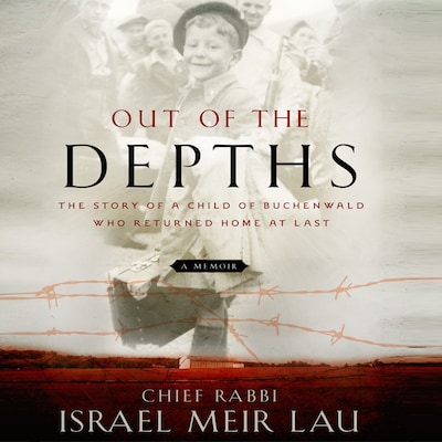 Out the Depths – omslag til lydbogen af Israel Meir Lau
