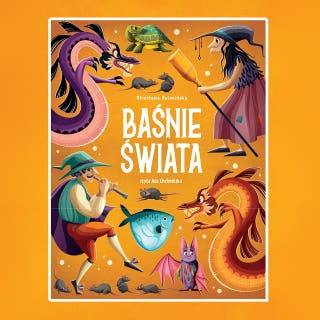 Baśnie świata – okładka audiobooka, autor Mirosława Kwiecińska