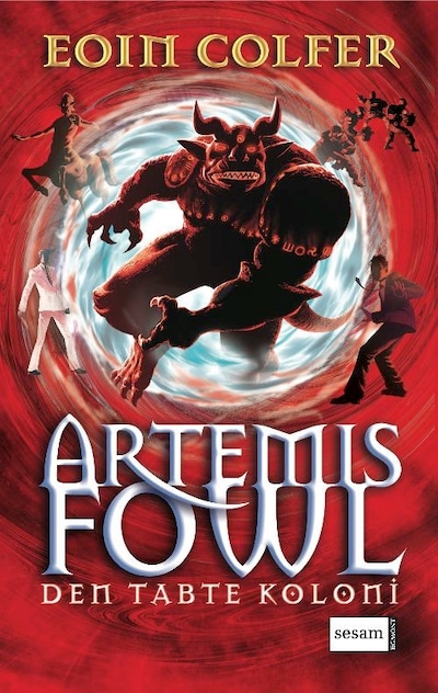 Artemis Fowl 5 - Den tabte koloni – omslag til lydbogen af Eoin Colfer