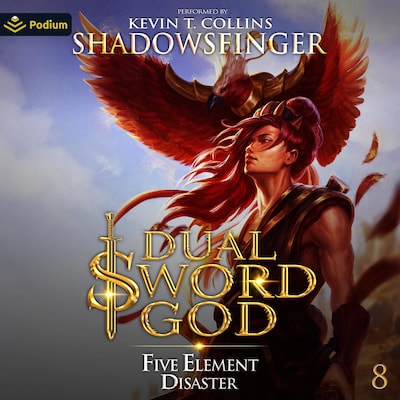 Five Element Disaster – omslag til lydbogen af Shadowsfinger