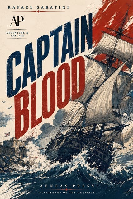 Captain Blood – omslag til lydbogen af Rafael Sabatini