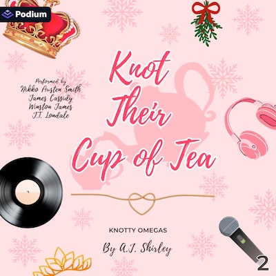 Knot Their Cup of Tea – omslag til lydbogen af A.J. Shirley