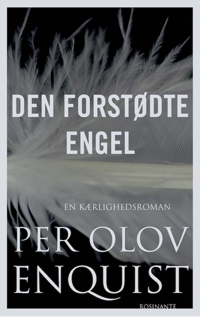 Den forstødte engel – omslag til lydbogen af P.O. Enquist