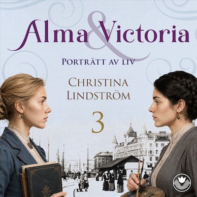 Porträtt av liv – omslag till ljudboken av Christina Lindström