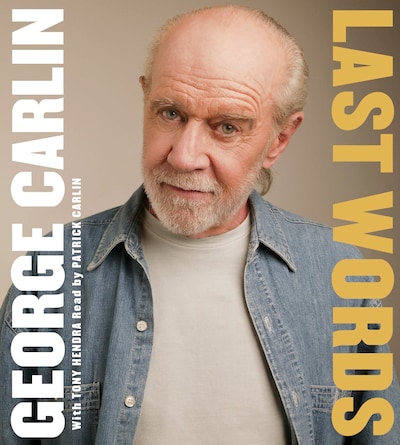 Last Words – omslag van het luisterboek van George Carlin