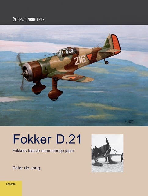 Fokker D.21: Fokkers laatste eenmotorige jager – omslag van het luisterboek van Peter de Jong