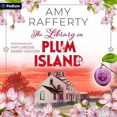 The Library on Plum Island – omslag til lydbogen af Amy Rafferty