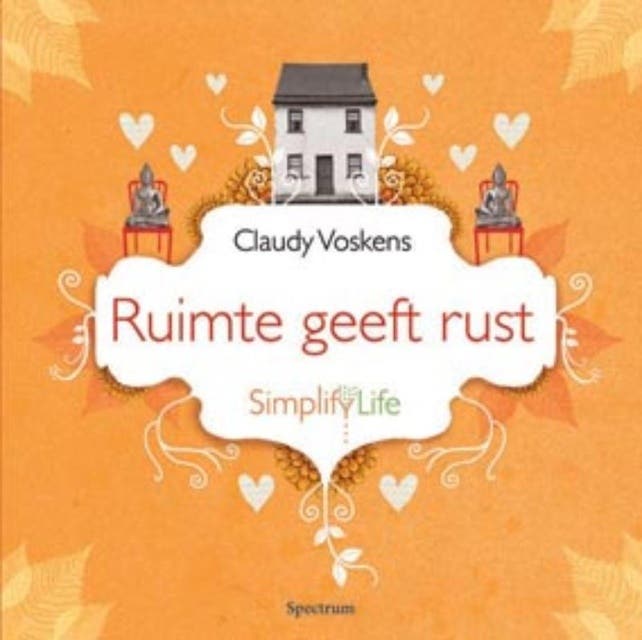 Ruimte geeft rust – omslag van het luisterboek van Claudy Voskens