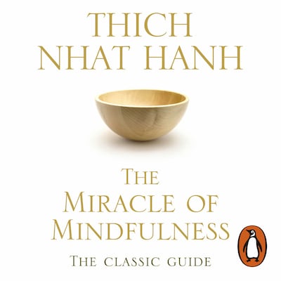 The Miracle Of Mindfulness – omslag til lydbogen af Thich Nhat Hanh