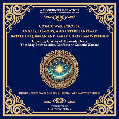 Cosmic War Scrolls: Angels, Demons, and Interplanetary Battle in Qumran and Early Christian Writings – omslag til lydbogen af Tim Zengerink, Various Ancient Writers