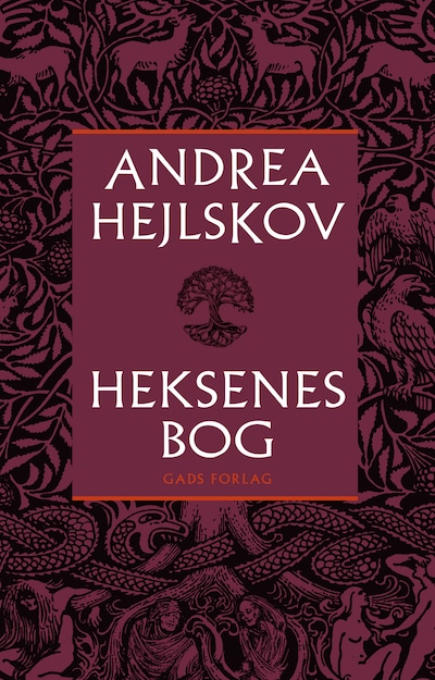 Heksenes bog – omslag til lydbogen af Andrea Hejlskov