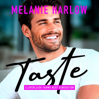 Taste – omslag van het luisterboek van Melanie Harlow