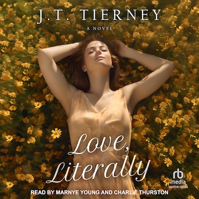 Love, Literally – omslag til lydbogen af J. T. Tierney