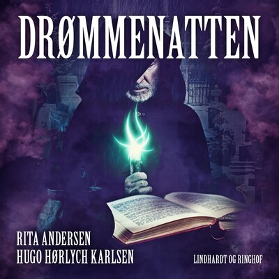 Drømmenatten – omslag til lydbogen af Hugo Hørlych Karlsen, Rita Andersen