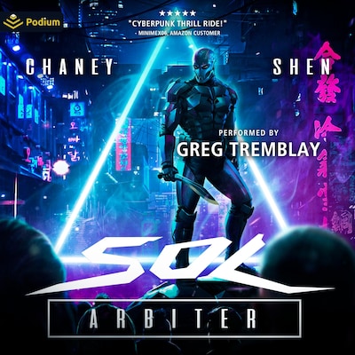Sol Arbiter – omslag til lydbogen af J.N. Chaney