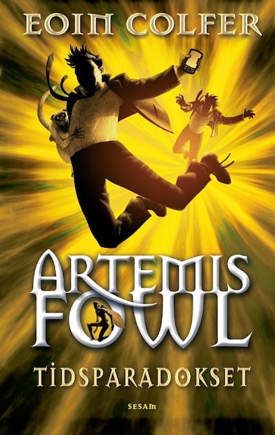 Artemis Fowl 6 - Tidsparadokset – omslag til lydbogen af Eoin Colfer