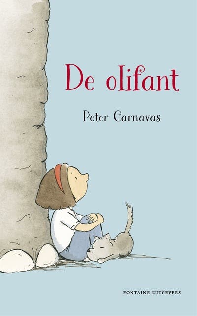 De olifant – omslag van het luisterboek van Peter Carnavas