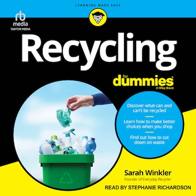 Recycling For Dummies – omslag til lydbogen af Sarah Winkler