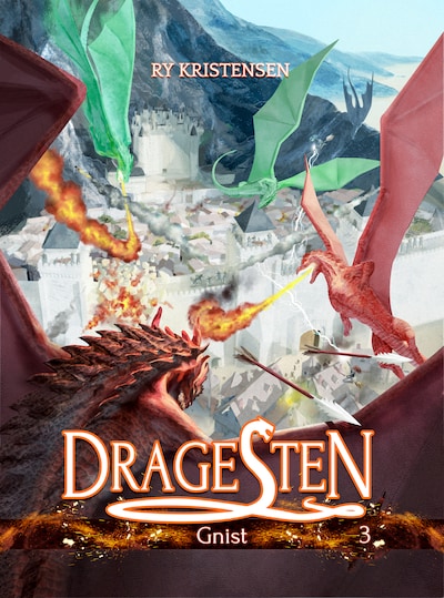 Dragesten 3 – omslag til lydbogen af Ry Kristensen