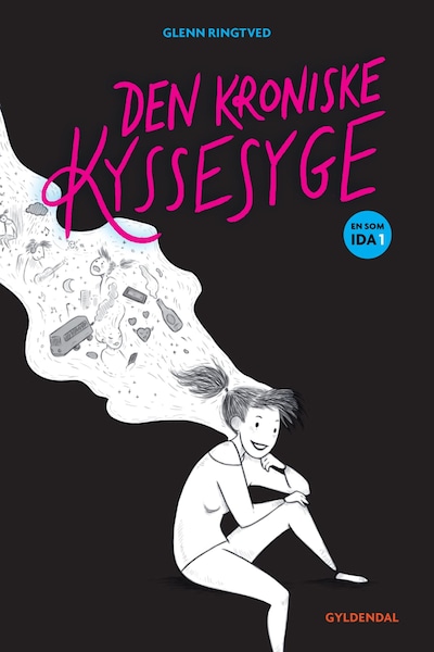 En som Ida 1 - Den kroniske kyssesyge – omslag til lydbogen af Glenn Ringtved