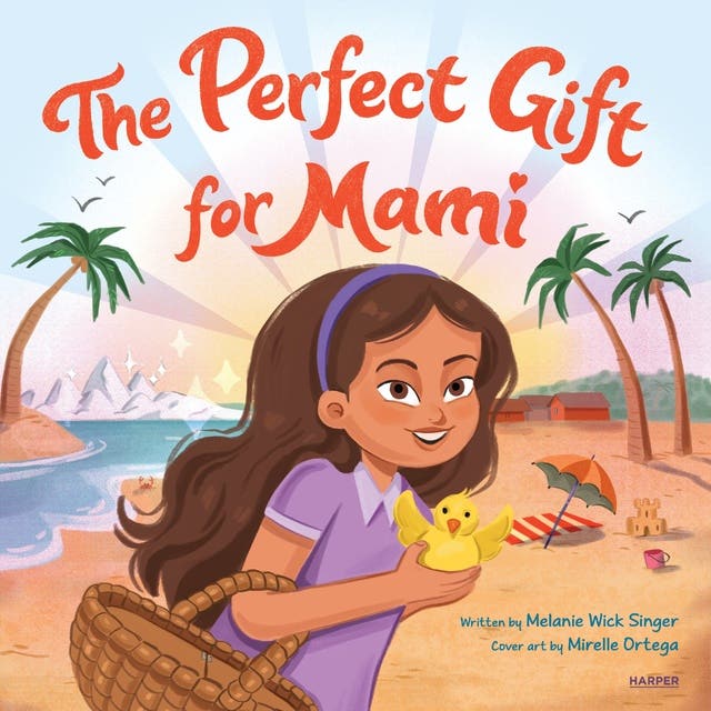 The Perfect Gift for Mami – omslag til lydbogen af Melanie Wick Singer