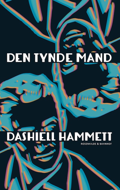 Den tynde mand – omslag til lydbogen af Dashiell Hammett