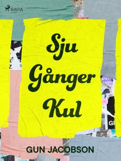 Sju gånger kul – omslag till ljudboken av Gun Jacobson