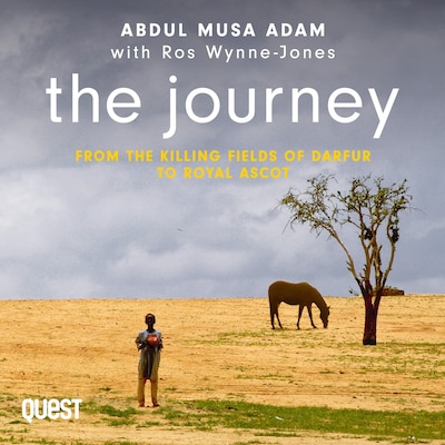 The Journey – omslag til lydbogen af Abdul Musa Adam, Ros Wynne-Jones